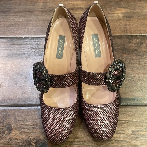 SJP by Sarah Jessica Parker. Women’s Celine Block Mary Jane Pump - Picture 2 of 10